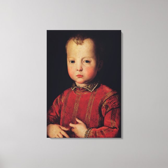 Porträtt i Don Garcia Canvastryck (Framsida)