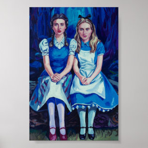 Porträtt i Dorothy och Alice-Mörk Academia Poster