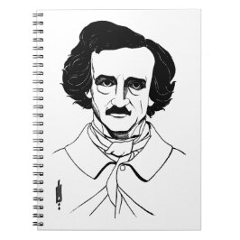 Porträtt i Edgar Allan Poe Anteckningsbok