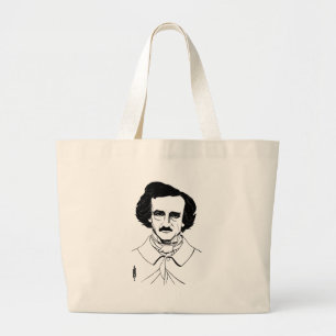 Porträtt i Edgar Allan Poe Jumbo Tygkasse