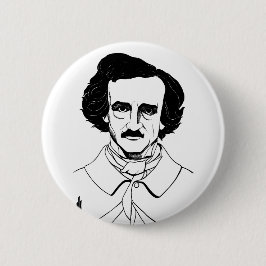 Porträtt i Edgar Allan Poe Knapp