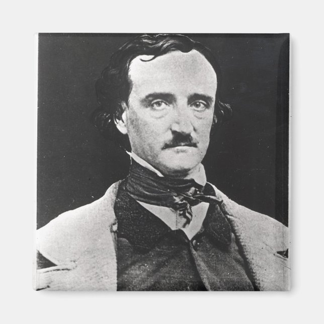 Porträtt i Edgar Allan Poe Magnet (Framsidan)