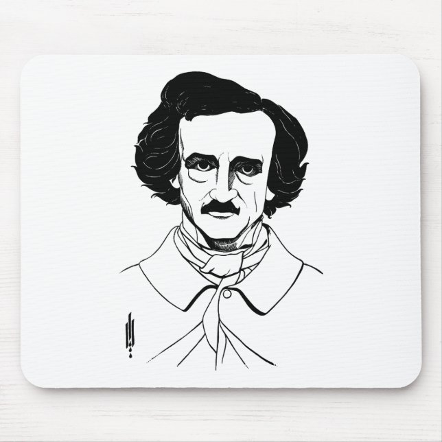 Porträtt i Edgar Allan Poe Musmatta (Framsidan)
