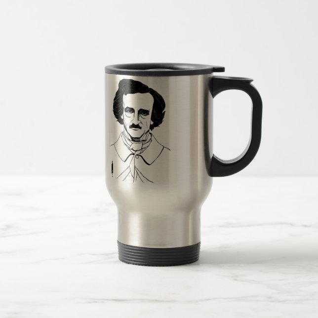 Porträtt i Edgar Allan Poe Resemugg (Höger)