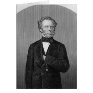 Porträtt i Edward Baines Hälsningskort