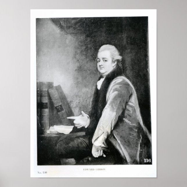 Porträtt i Edward Gibbon Poster (Framsidan)