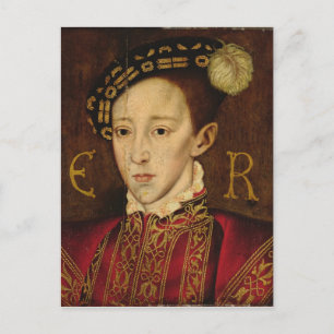 Porträtt i Edward VI Vykort
