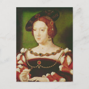 Porträtt i Eleanor of Hapsbourg Vykort