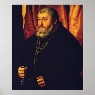 Porträtt i Elector Palatine Otto Henry Poster