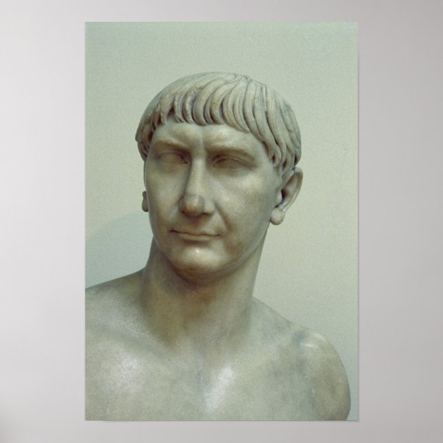 Porträtt i Emperor Trajan Poster (Framsidan)