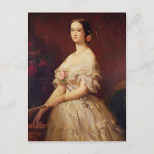 Porträtt i Empress Eugenie 1854 Vykort