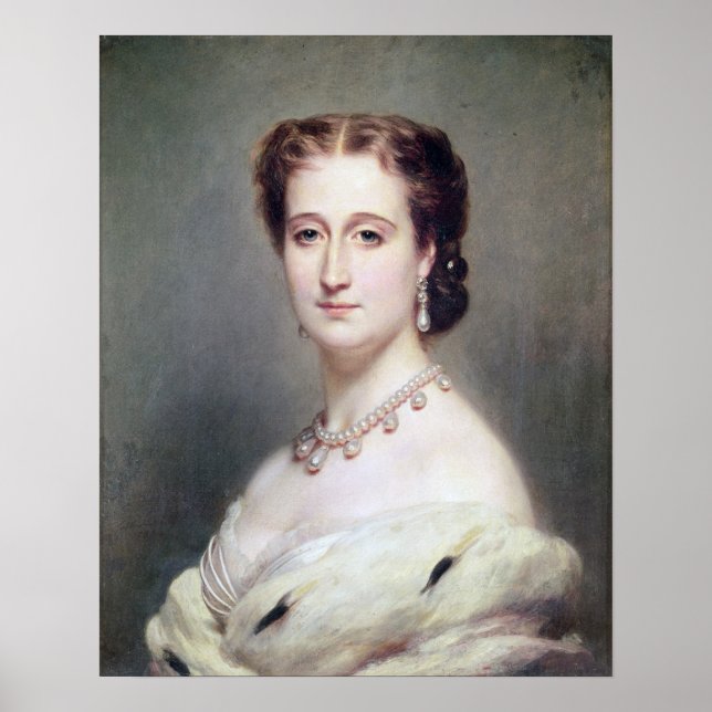 Porträtt i Empress Eugenie Poster (Framsidan)