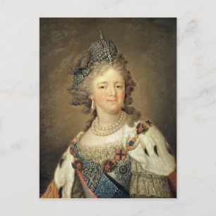 Porträtt i Empress Maria Fyodorovna Vykort