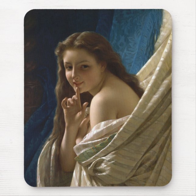 Porträtt i en Beautily Flirty Young Woman Musmatta (Framsidan)