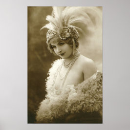 Porträtt i en dansare Poster