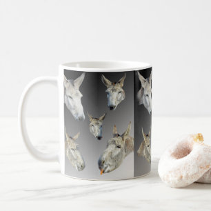 Porträtt i en Donkey, Kaffemugg