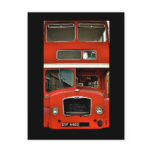 Porträtt i en Dubbla Decker [vykort]