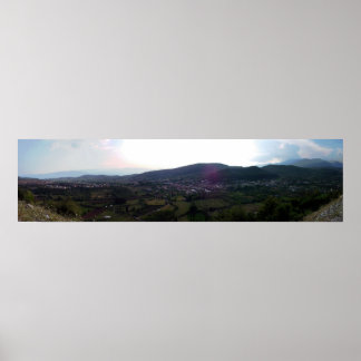 Porträtt i en grekisk by poster