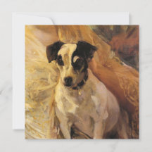 Porträtt i en Jack Russell Hund (Djurkonst)