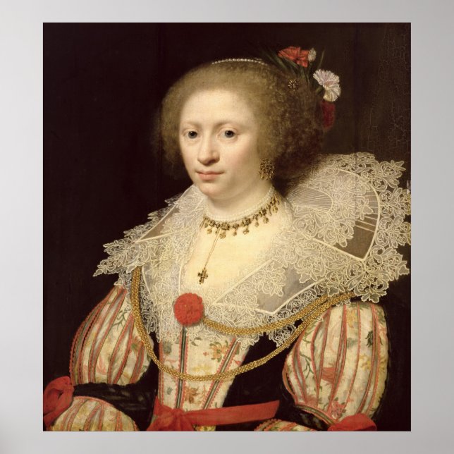 Porträtt i en kvinna 2 poster (Framsidan)