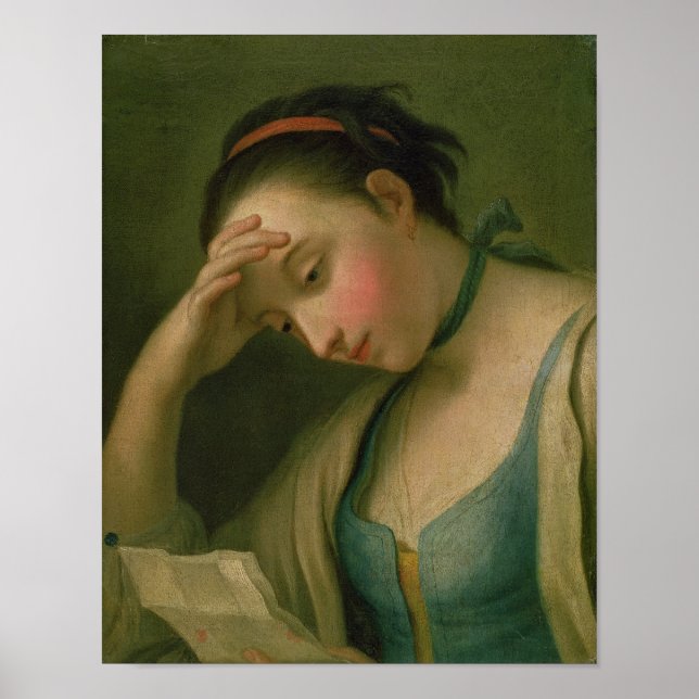 Porträtt i en kvinna 3 poster (Framsidan)