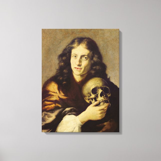 Porträtt i en man 2 canvastryck (Framsida)