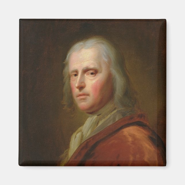 Porträtt i en man 3 magnet (Framsidan)