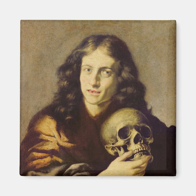 Porträtt i en man magnet (Framsidan)