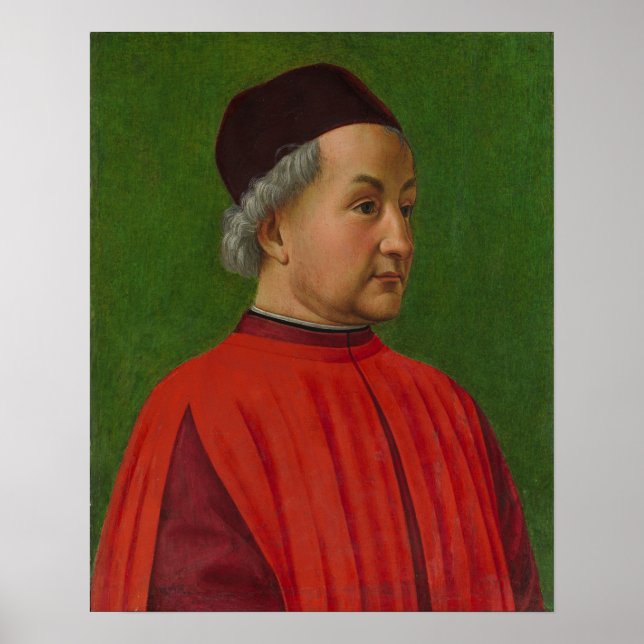 Porträtt i en man poster (Framsidan)