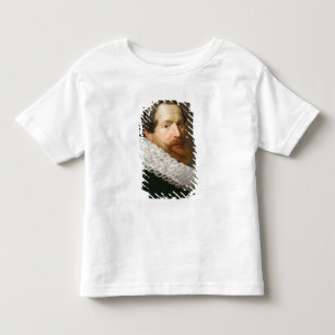 Porträtt i en man som bar en Ruff T-shirt