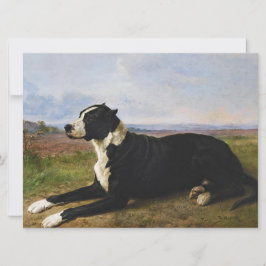 Porträtt i en Mastiff Labrador-Hund (Rosa Bonheur) Kort