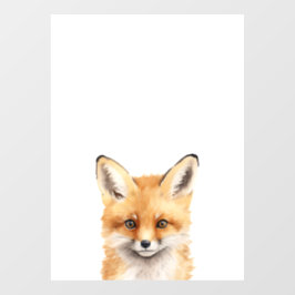 porträtt i en söt rävfärg