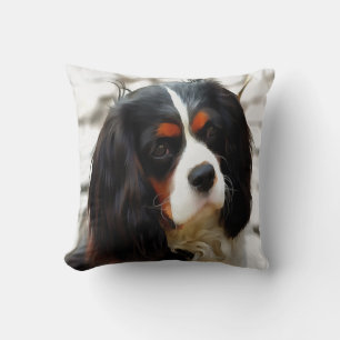 Porträtt i en spanjor i Kung Charles Cavalier Kudde