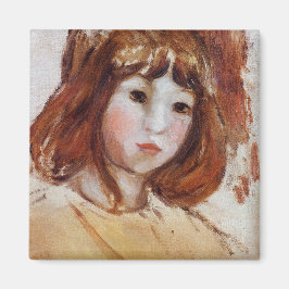 Porträtt i en ung flicka (av Berthe Morisot) Magnet