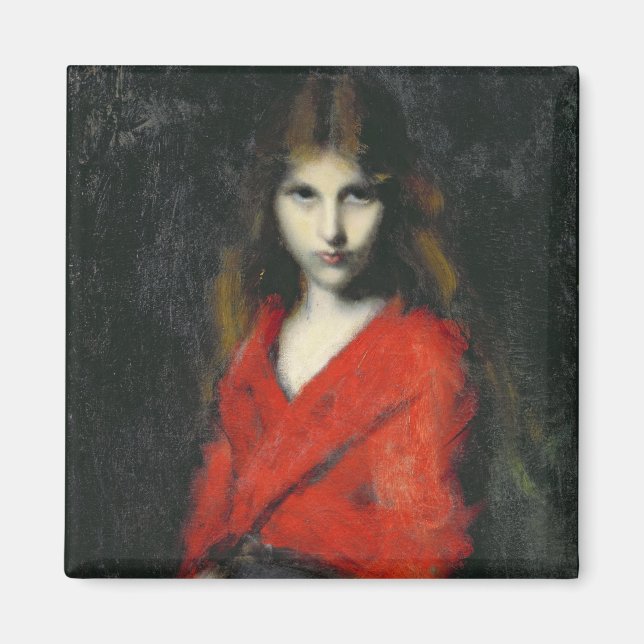 Porträtt i en ung flicka, The Shiverer Magnet (Framsidan)