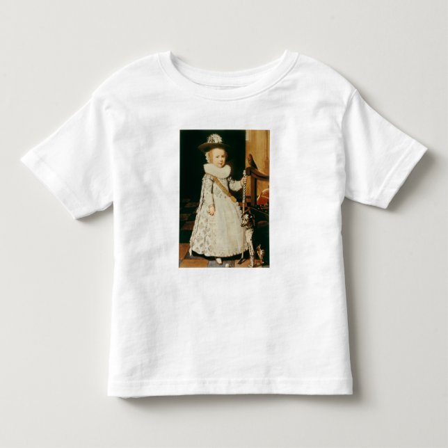 Porträtt i en ung pojke t shirt (Framsida)