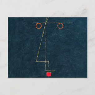 Porträtt i Equilibrist, 1927 av Paul Klee Vykort