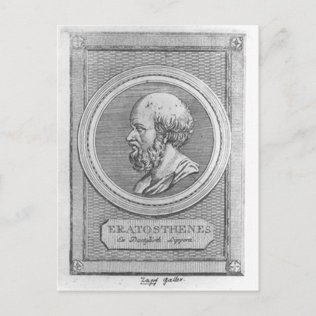 Porträtt i Eratosthenes Vykort (Framsida)