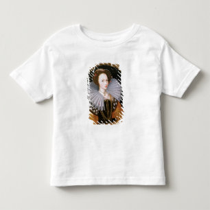 Porträtt i ett Dam med stor ruff T Shirt