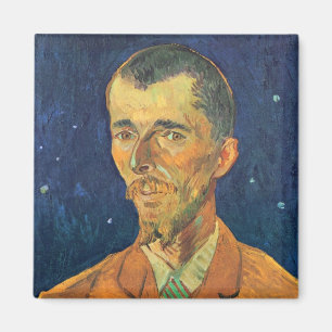 Porträtt i Eugene Boch av Vincent van Gogh Magnet
