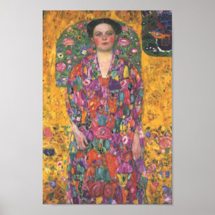 Porträtt i Eugenia Primavesi - Gustav Klimt 1913 Poster