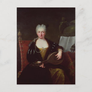 Porträtt i Faustina Bordoni, Handel sångare Vykort