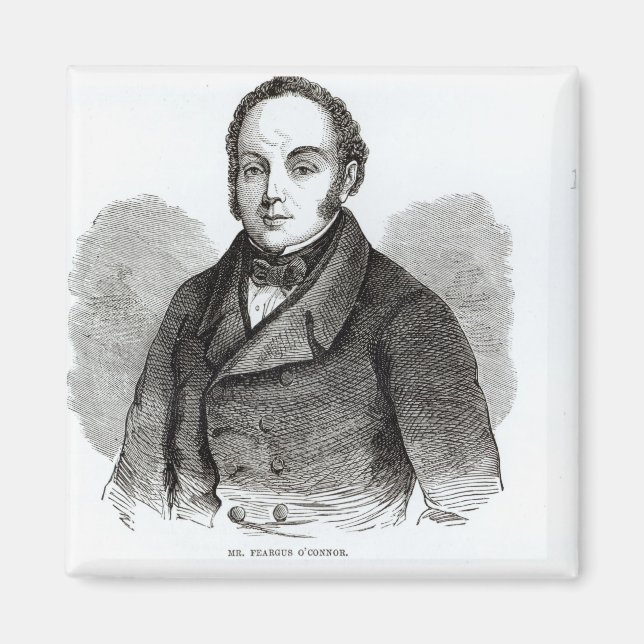 Porträtt i Feargus O'Connor Magnet (Framsidan)