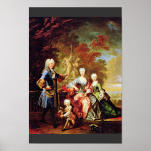 Porträtt i Ferdinand Adolf Graf Von Plettenberg Poster