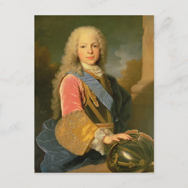 Porträtt i Ferdinand de Bourbon Vykort (Framsida)
