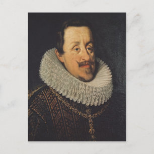 Porträtt i Ferdinand II i Habsbourg, 1622-37 Vykort
