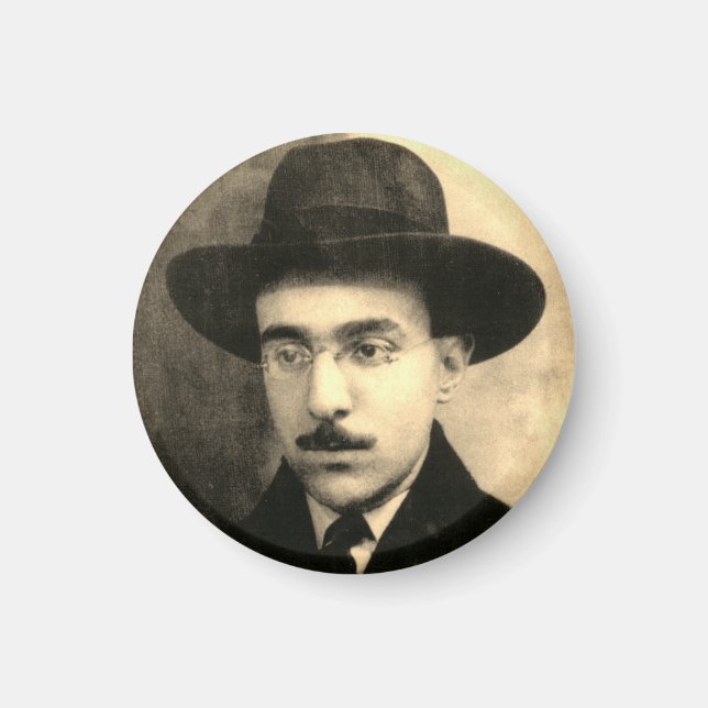 Porträtt i Fernando Pessoa Magnet (Framsidan)