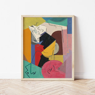 Porträtt i Florent Schmitt Albert Gleizes Poster