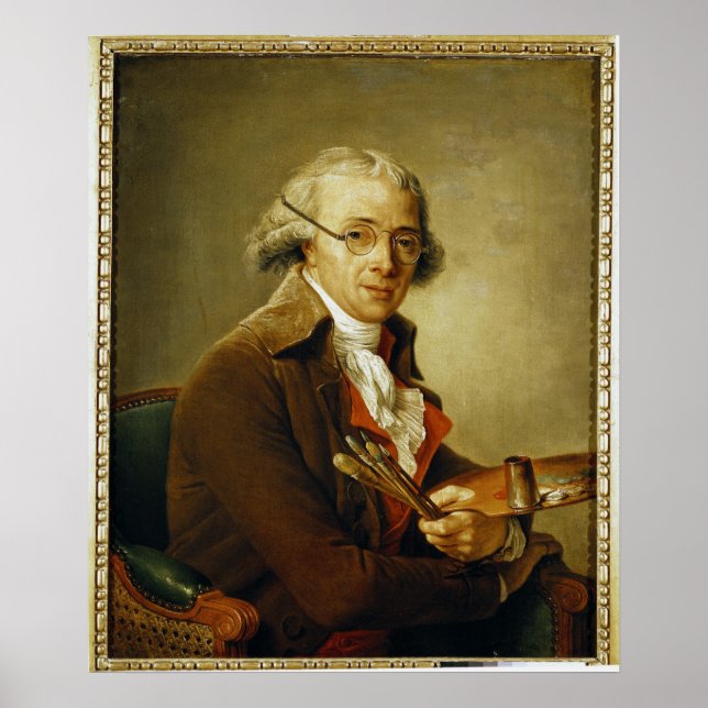 Porträtt i Francois-Andre Vincent Poster (Framsidan)