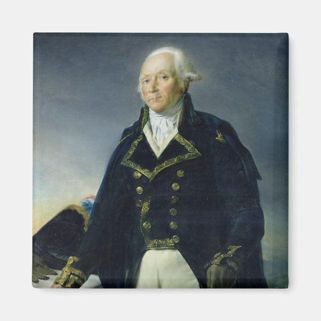 Porträtt i Francois-Christophe Kellermann Magnet (Framsidan)